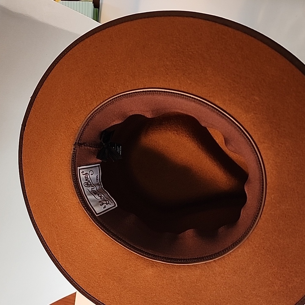 Pre-owned Goorin Bros. Fedora 100% Wool Felt Size S 55.5 cm - Picture 11 of 14